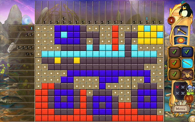 Fantasy Mosaics 40: Alien Abduction screenshot 2