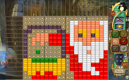 Fantasy Mosaics 41: Wizard's Realm screenshot 1