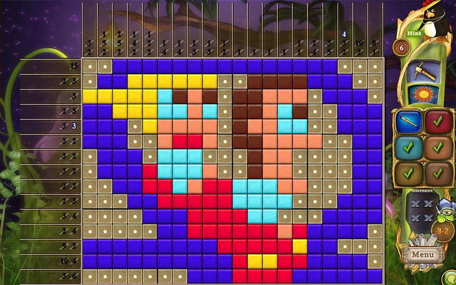 Fantasy Mosaics 45: Amusement Park screenshot