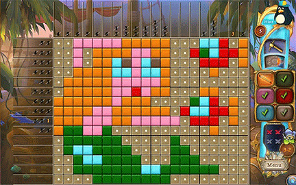 Fantasy Mosaics 46: Pirate Ship screenshot 2