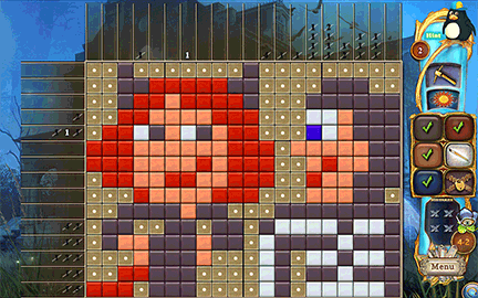 Fantasy Mosaics 49: Haunted Swamp screenshot 1