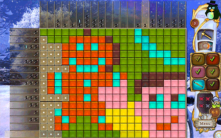Fantasy Mosaics 50: Santa's World screenshot 2
