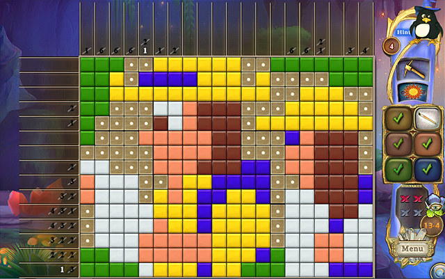 Fantasy Mosaics 51: Jungle Adventure screenshot 2