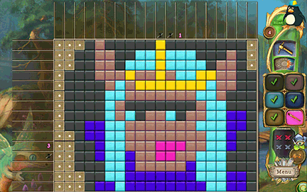 Fantasy Mosaics 52: Enchanted Woods screenshot 2