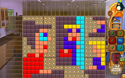 Fantasy Mosaics 54: Back to School screenshot 1