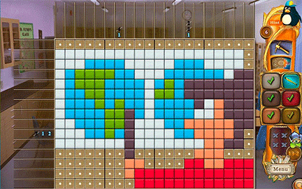 Fantasy Mosaics 54: Back to School screenshot 2