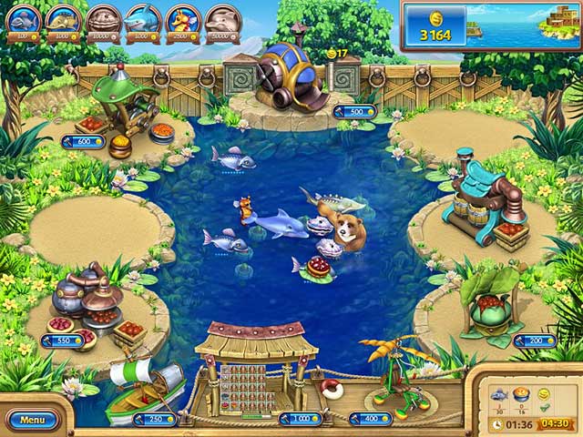Farm Frenzy: Gone Fishing screenshot 2