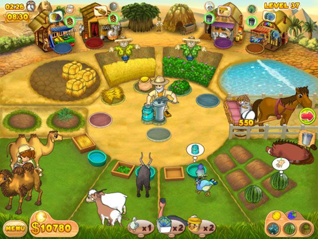 Farm Mania: Hot Vacation screenshot 1
