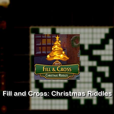 Fill and Cross: Christmas Riddles