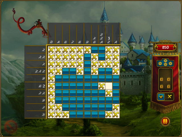 Fill and Cross: Royal Riddles screenshot 2