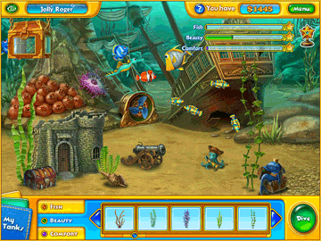Fishdom H2O: Hidden Odyssey gameplay screenshot