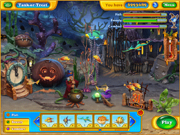 Fishdom: Spooky Splash gameplay screenshot