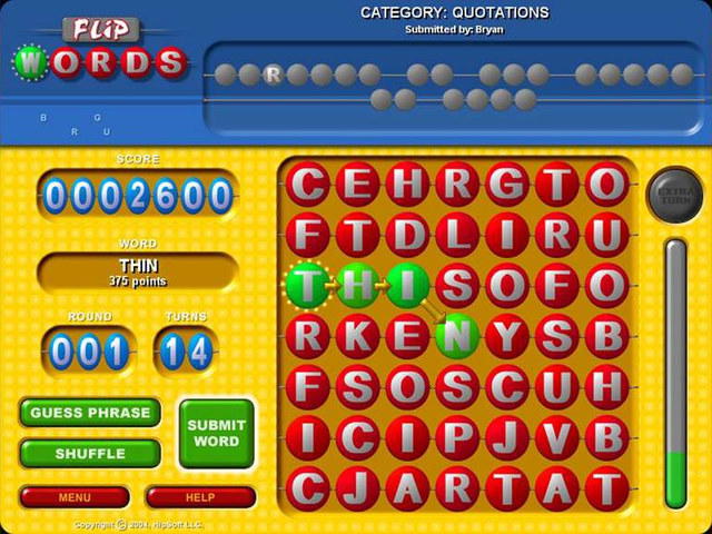 Flip Words screenshot 1