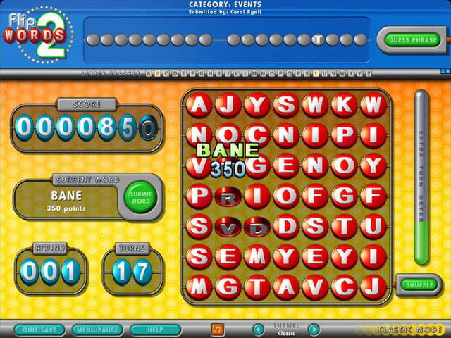 Flip Words 2 screenshot 1