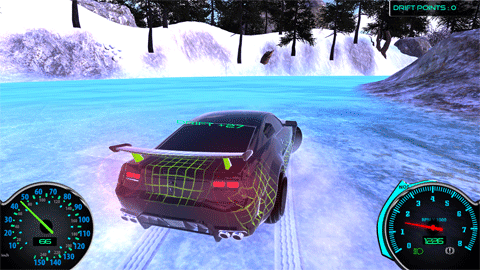 Frozen Drift Race screenshot 1