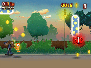 Garfield's Wild Ride screenshot 1