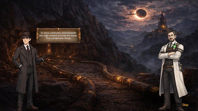 Gaslamp Cases 15: The Shattered Eclipse screenshot