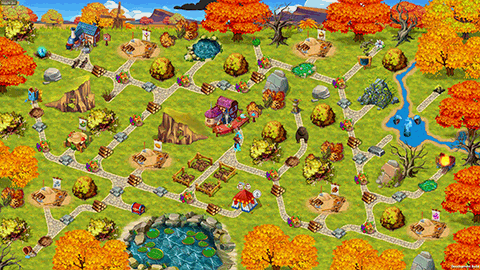 Gnomes Garden: Black Stones screenshot 1