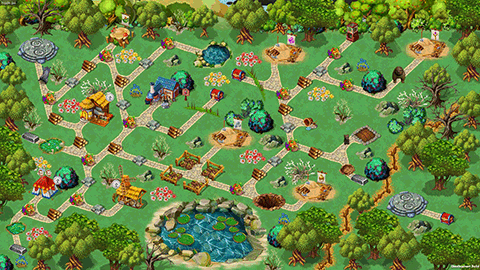 Gnomes Garden: Black Stones screenshot 2