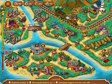 Golden Rails: Road to Klondike screenshot 1
