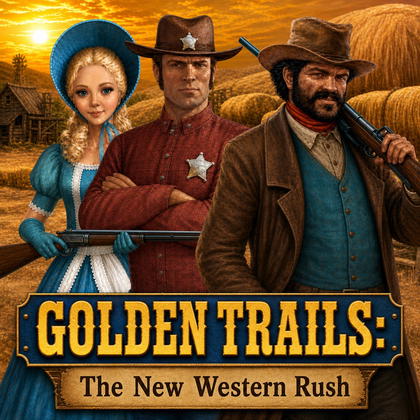 Golden Trails: The New Western Rush PC version