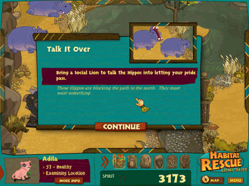 Habitat Rescue: Lion's Pride screenshot 2