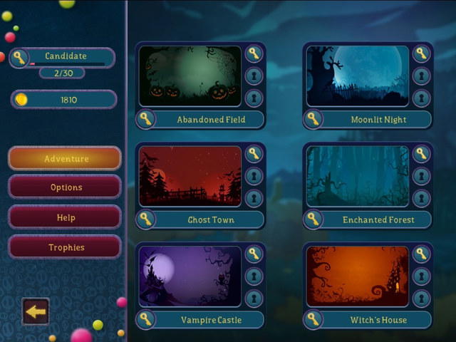 Halloween Night 2 Mahjong screenshot 2
