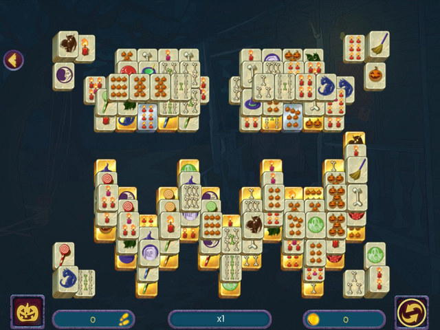 Halloween Night Mahjong screenshot 1