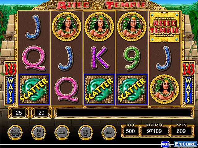 IGT Slots: Aztec Temple screenshot