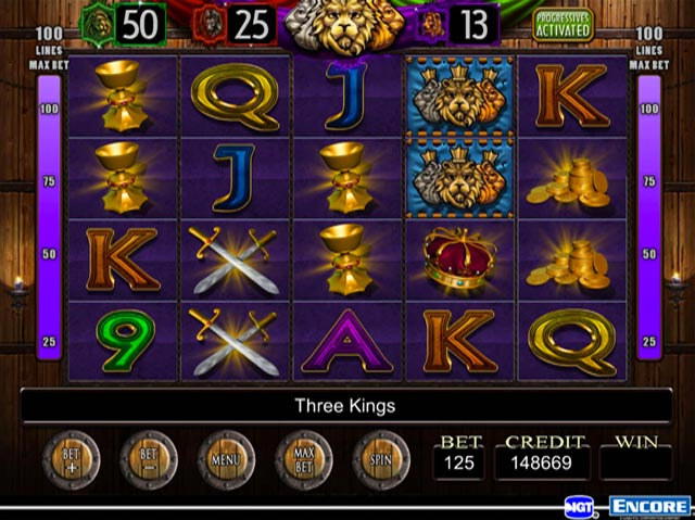 IGT Slots: Three Kings screenshot 1