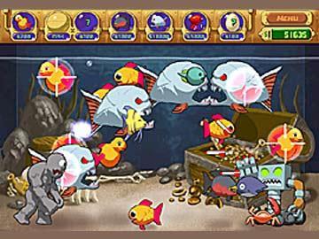 Insaniquarium Deluxe screenshot 1