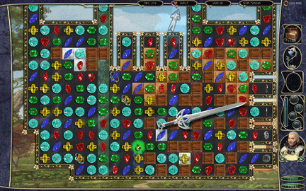 Jewel Match 4 gameplay screenshot