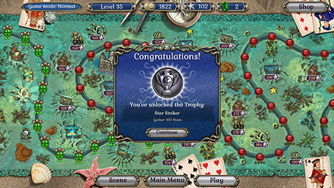 Jewel Match: Atlantis Solitaire 3 screenshot 2