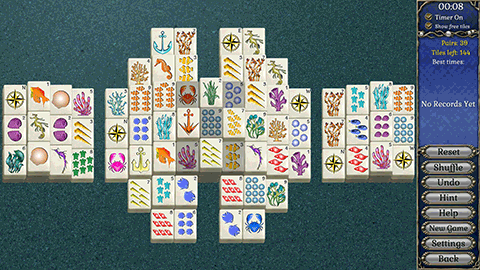 Jewel Match: Atlantis Solitaire 4 screenshot 2