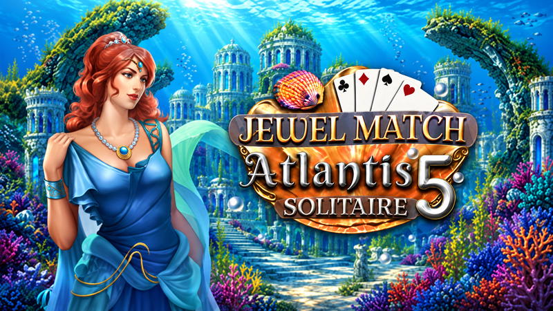 Jewel Match: Atlantis Solitaire 5