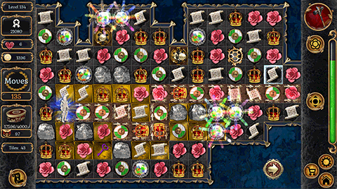 Jewel Match Origins 3: Camelot Castle screenshot 1
