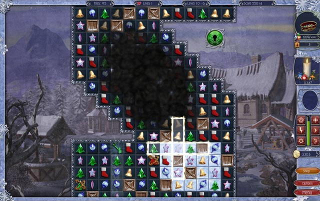 Jewel Match: Snowscapes screenshot 2