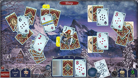 Jewel Match: Solitaire Winterscapes 2 gameplay screenshot