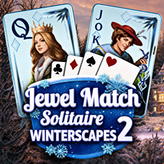 Jewel Match: Solitaire Winterscapes 2