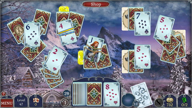 Jewel Match: Solitaire Winterscapes 2 screenshot 1