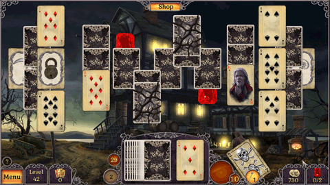Jewel Match: Twilight Solitaire gameplay screenshot