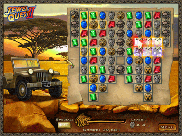 Jewel Quest 2 gameplay screenshot