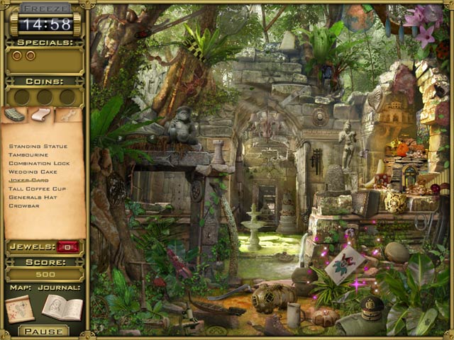 Jewel Quest Mysteries: Trail of the Midnight Heart screenshot 2