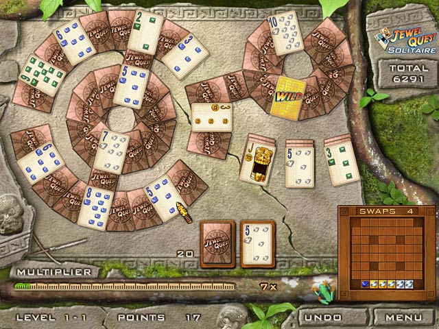 Jewel Quest Solitaire screenshot 1