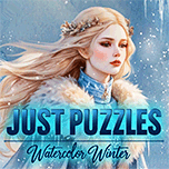 Just Puzzles: Watercolor Winter