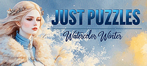Just Puzzles: Watercolor Winter