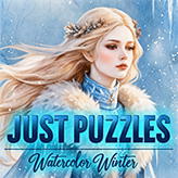 Just Puzzles: Watercolor Winter