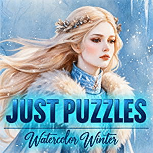 Just Puzzles: Watercolor Winter
