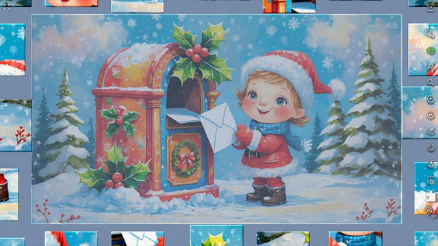 Just Puzzles: Watercolor Winter screenshot