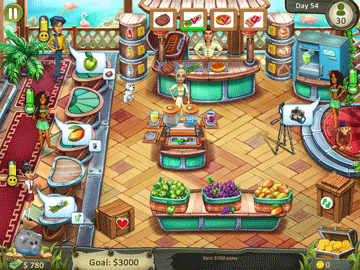 Katy and Bob: Safari Cafe screenshot 1